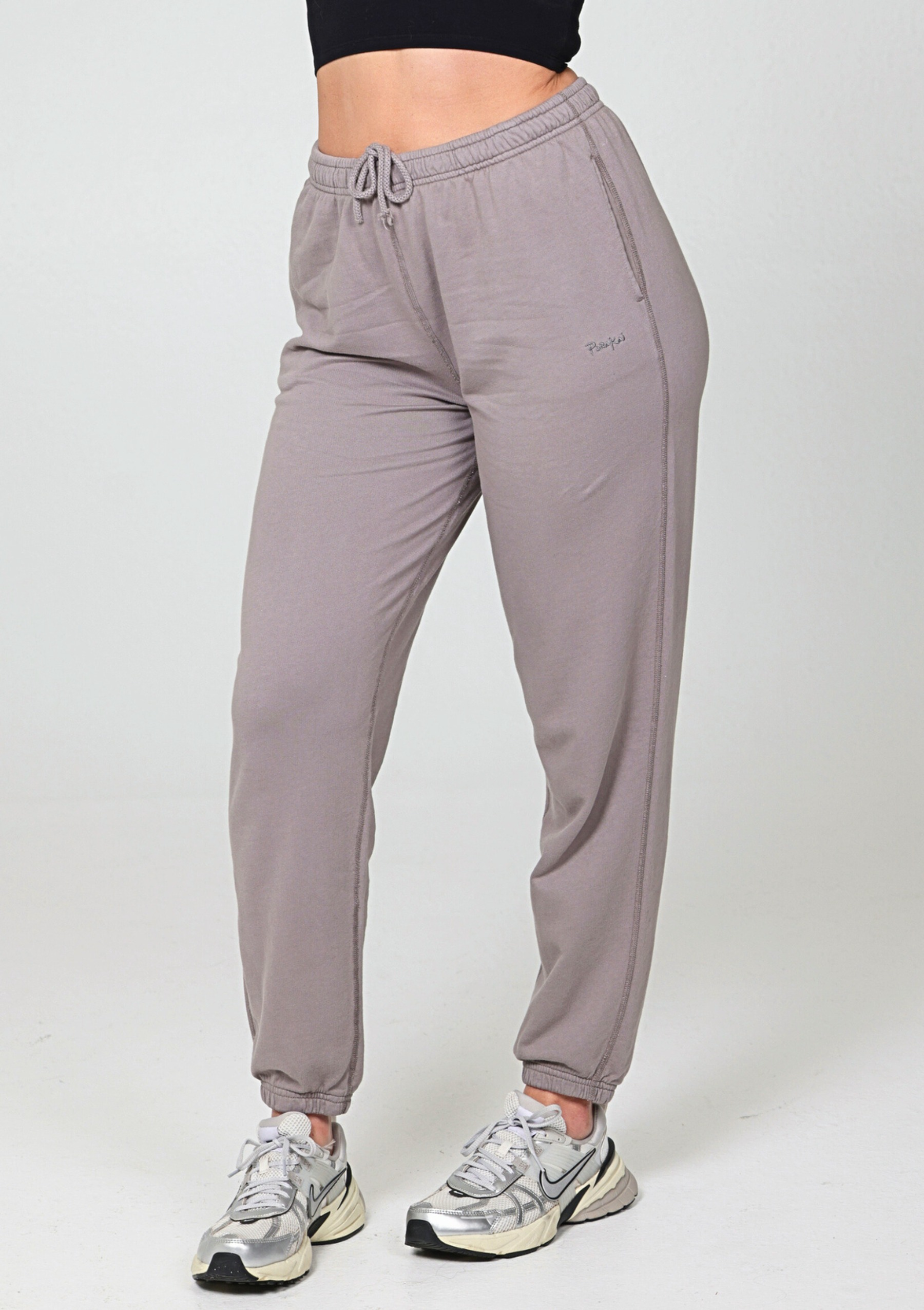 Pure 100% Organic Lightweight Joggers - Driftwood Grey