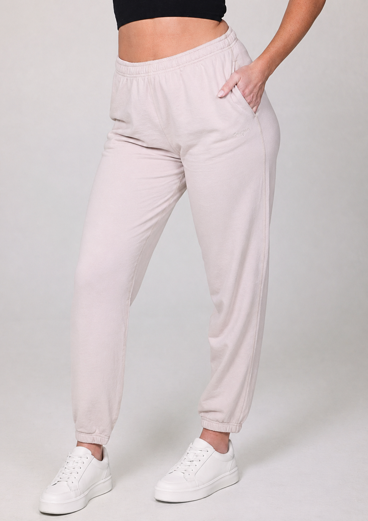 Pure 100% Organic Cotton Fleece Lightweight Joggers