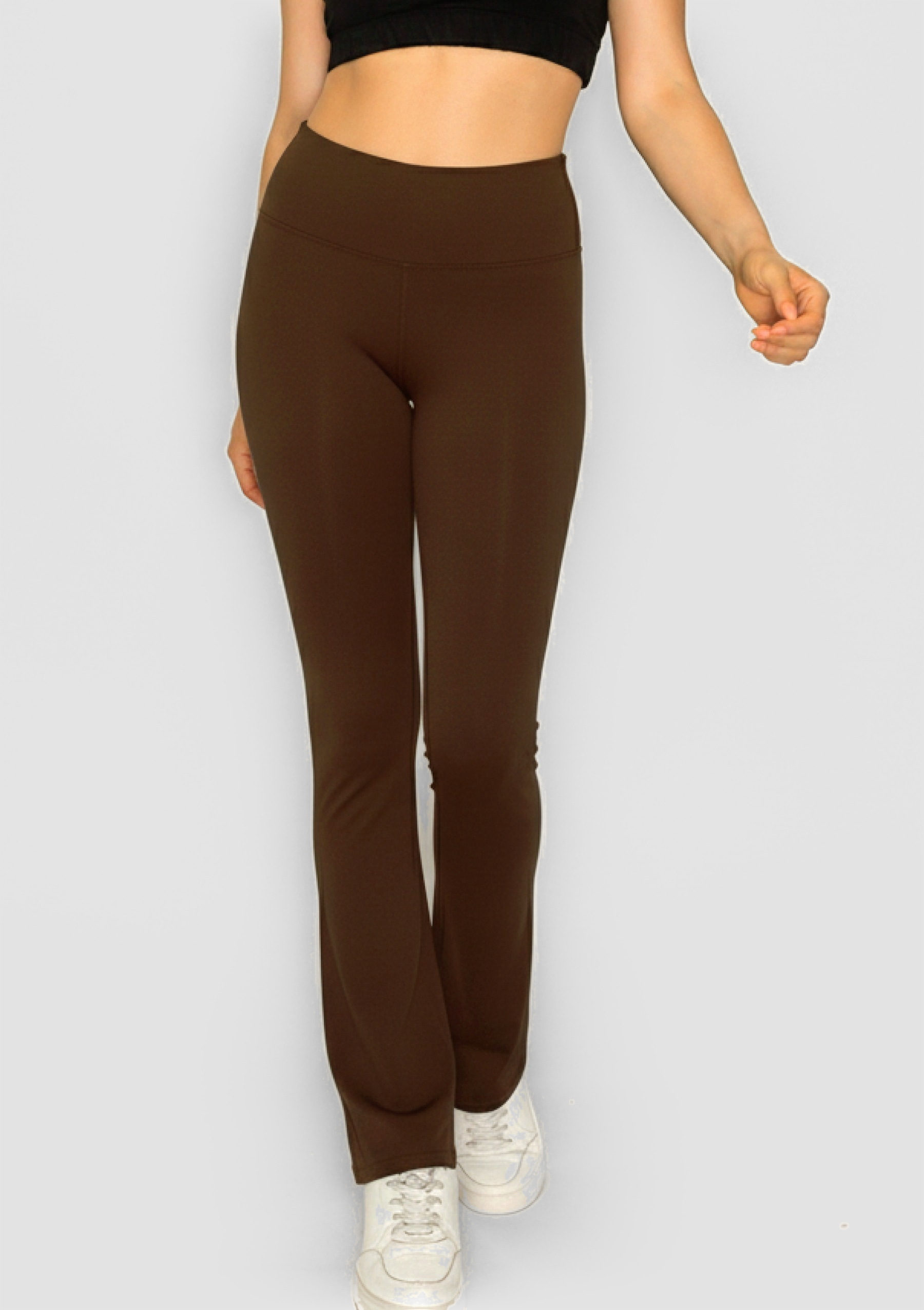 PureFlex Organic Cotton Bootcut Leggings - Bracken