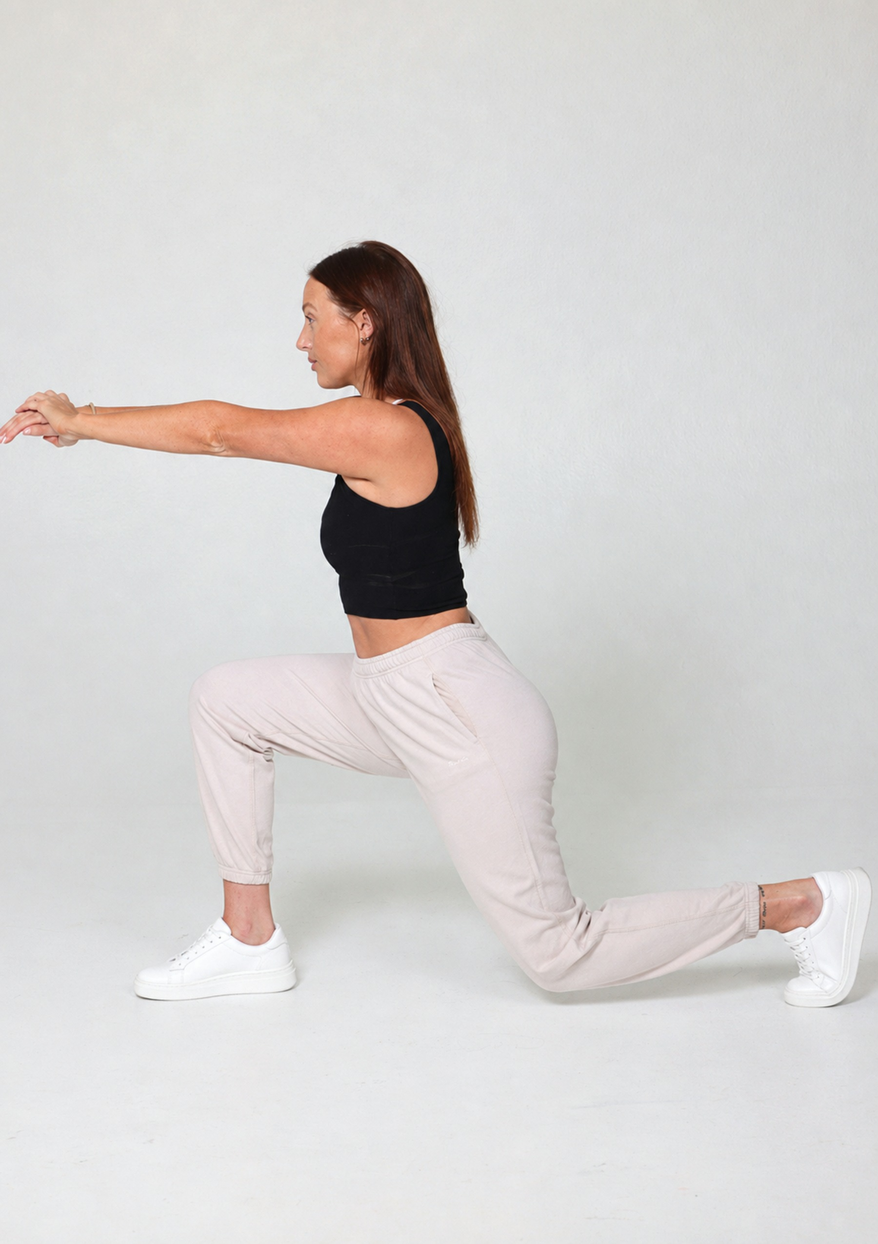 Pure 100% Organic Cotton Fleece Lightweight Joggers - Sand Dune