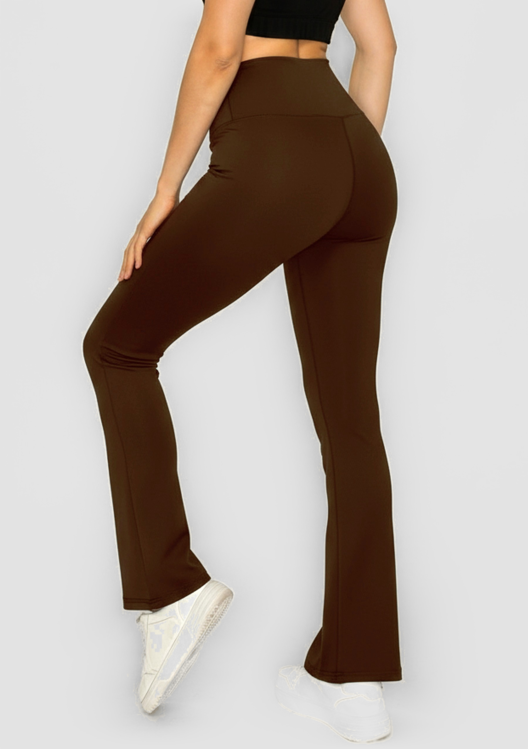 PureFlex Organic Cotton Bootcut Leggings - Bracken