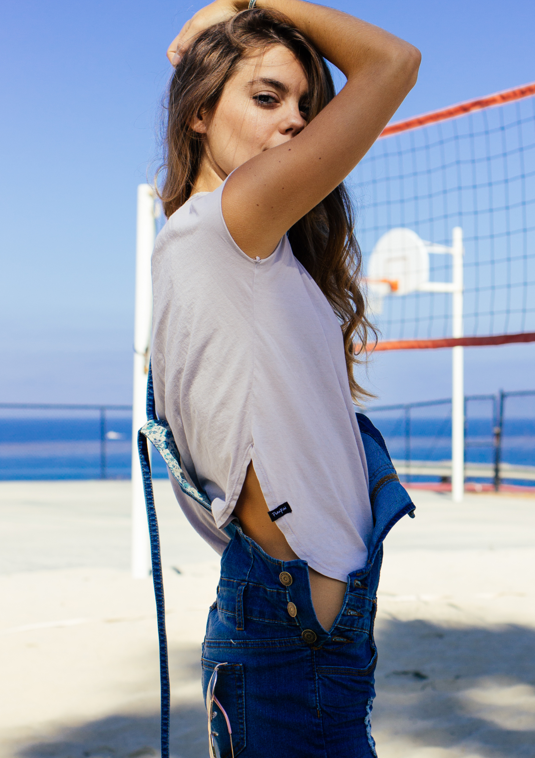 Organic Cotton Split Tee