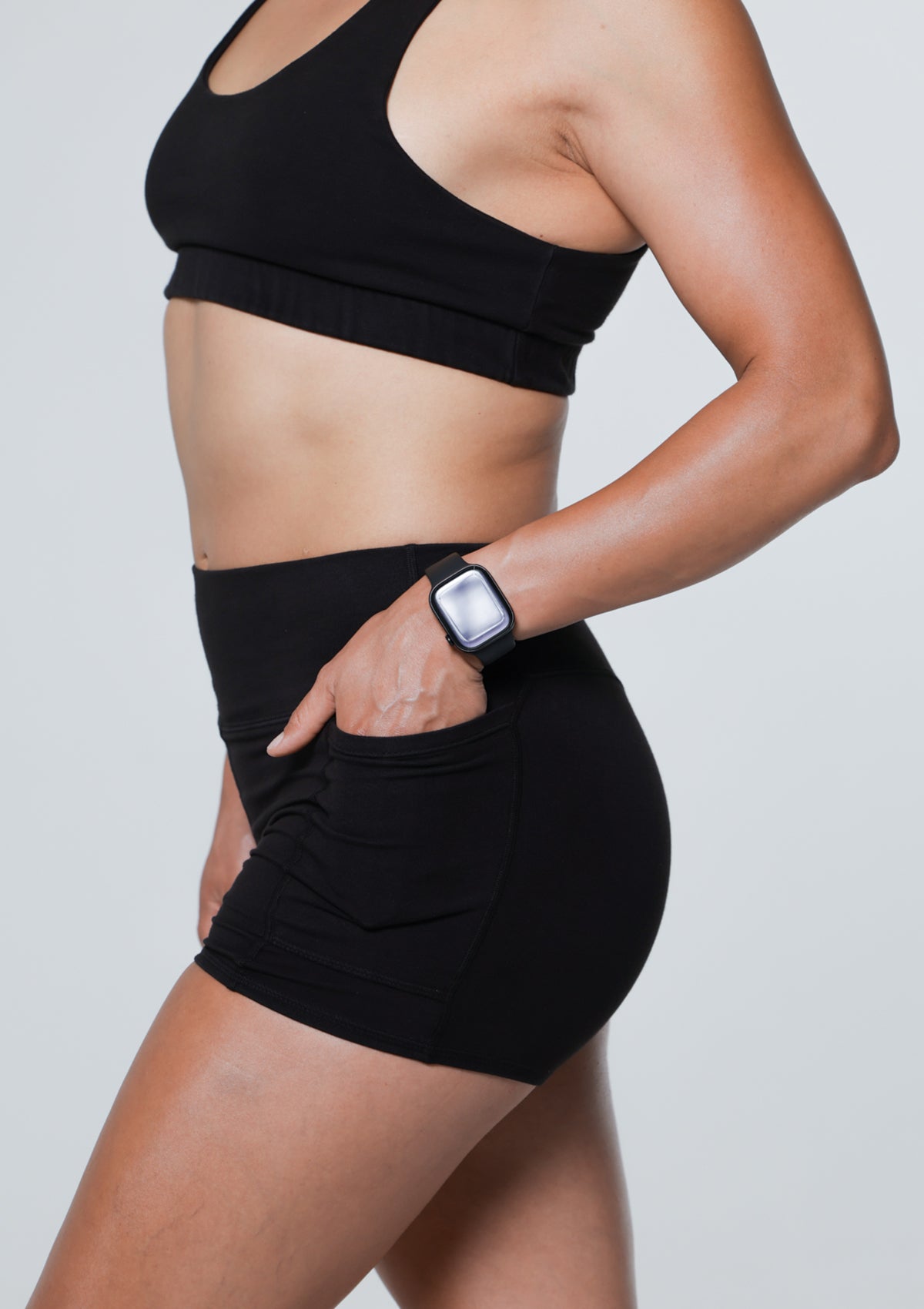 Ecoflex 2.0 Organic Cotton High Waist Pocket Shorts