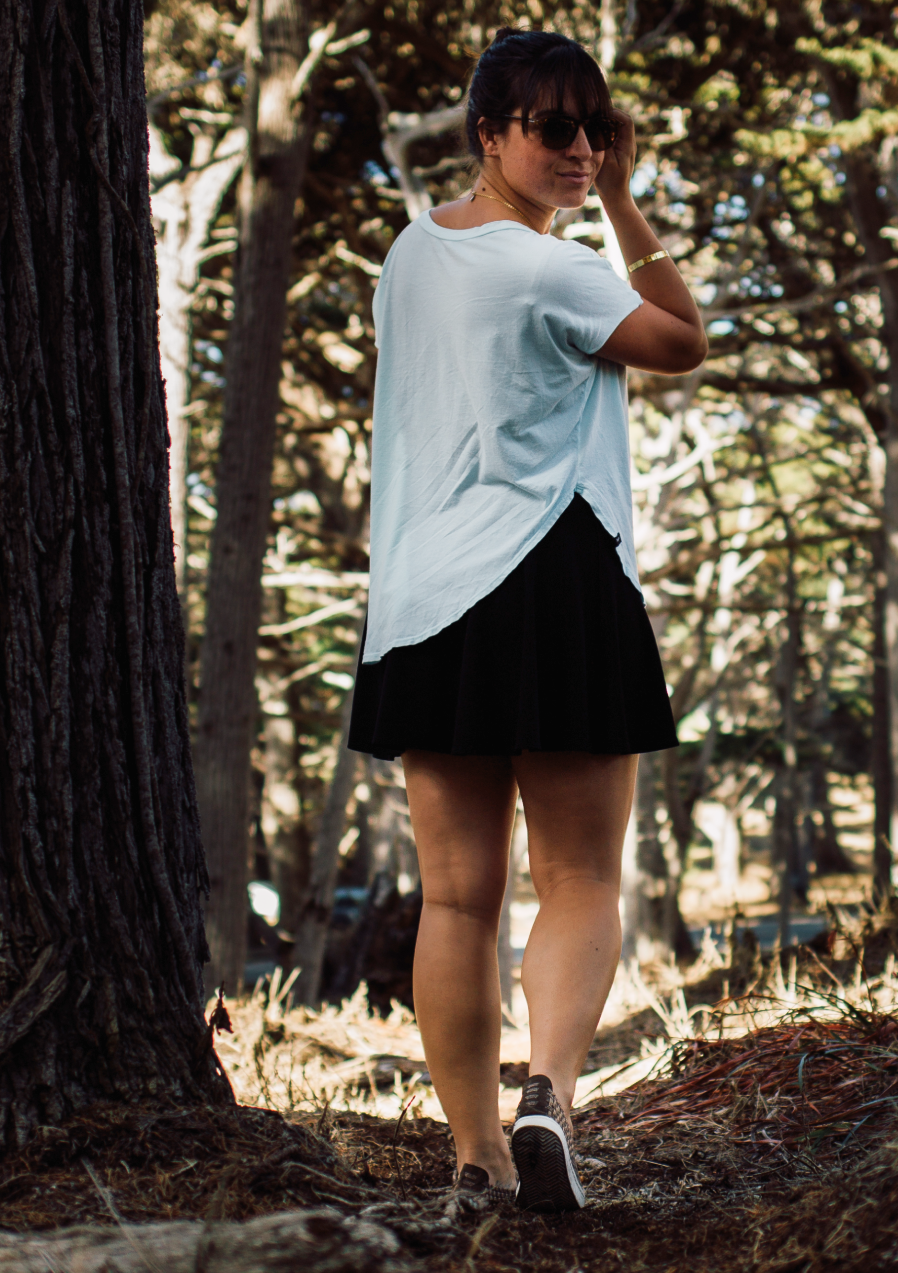 Organic Cotton Split Tee