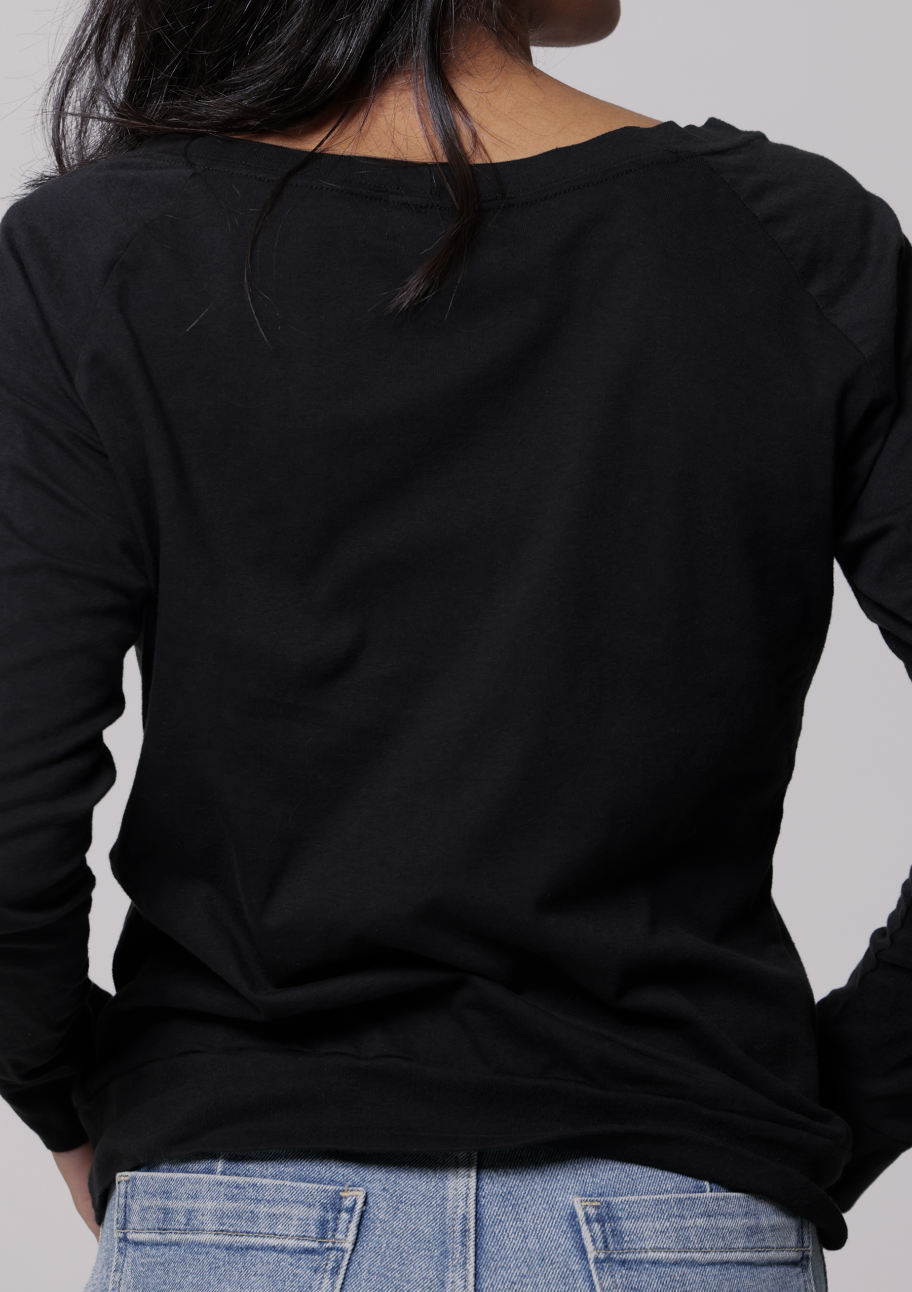 Texas-Grown Organic Cotton Long Sleeve Raglan Tee