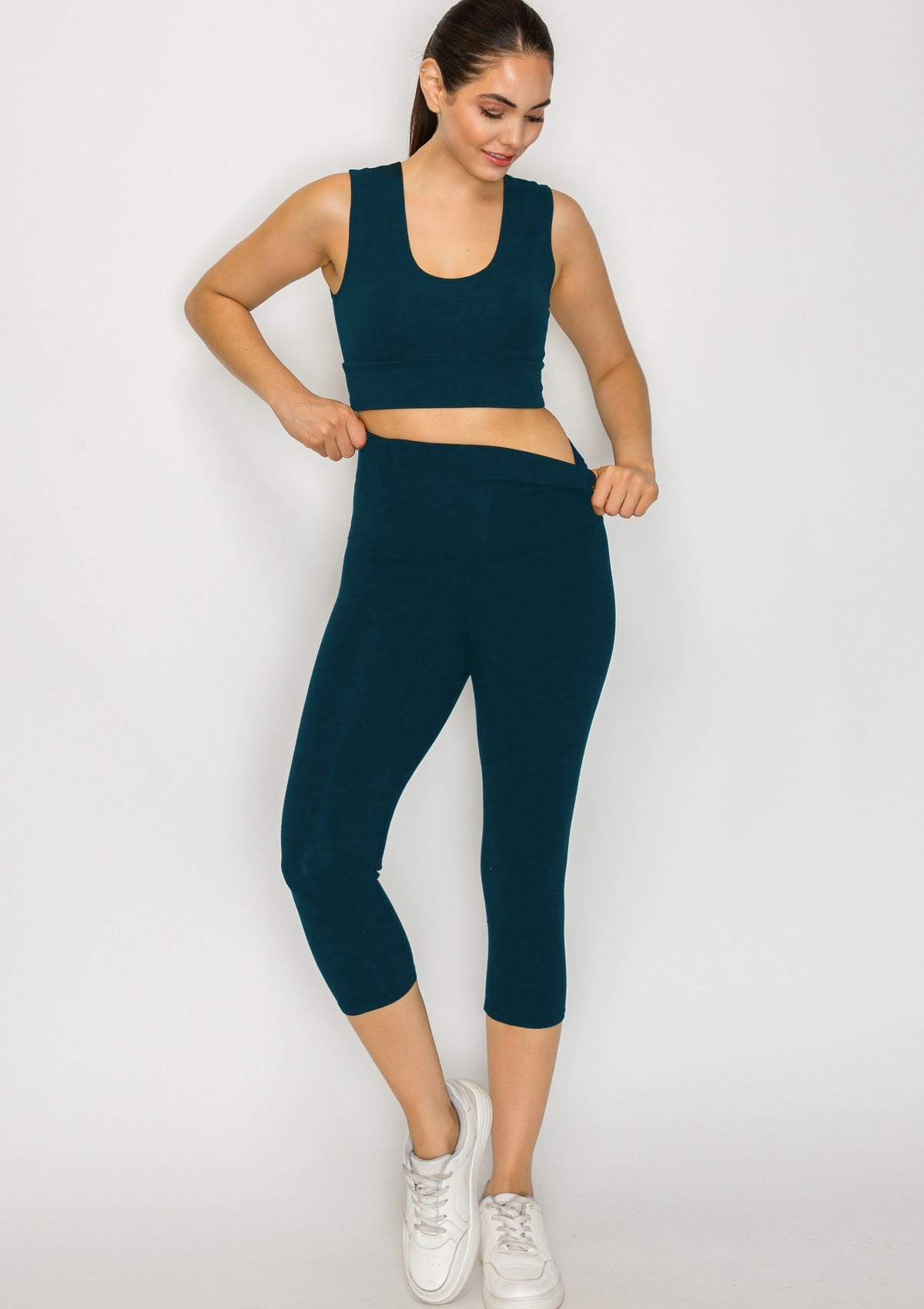 PureFlex Organic Cotton Capri Leggings