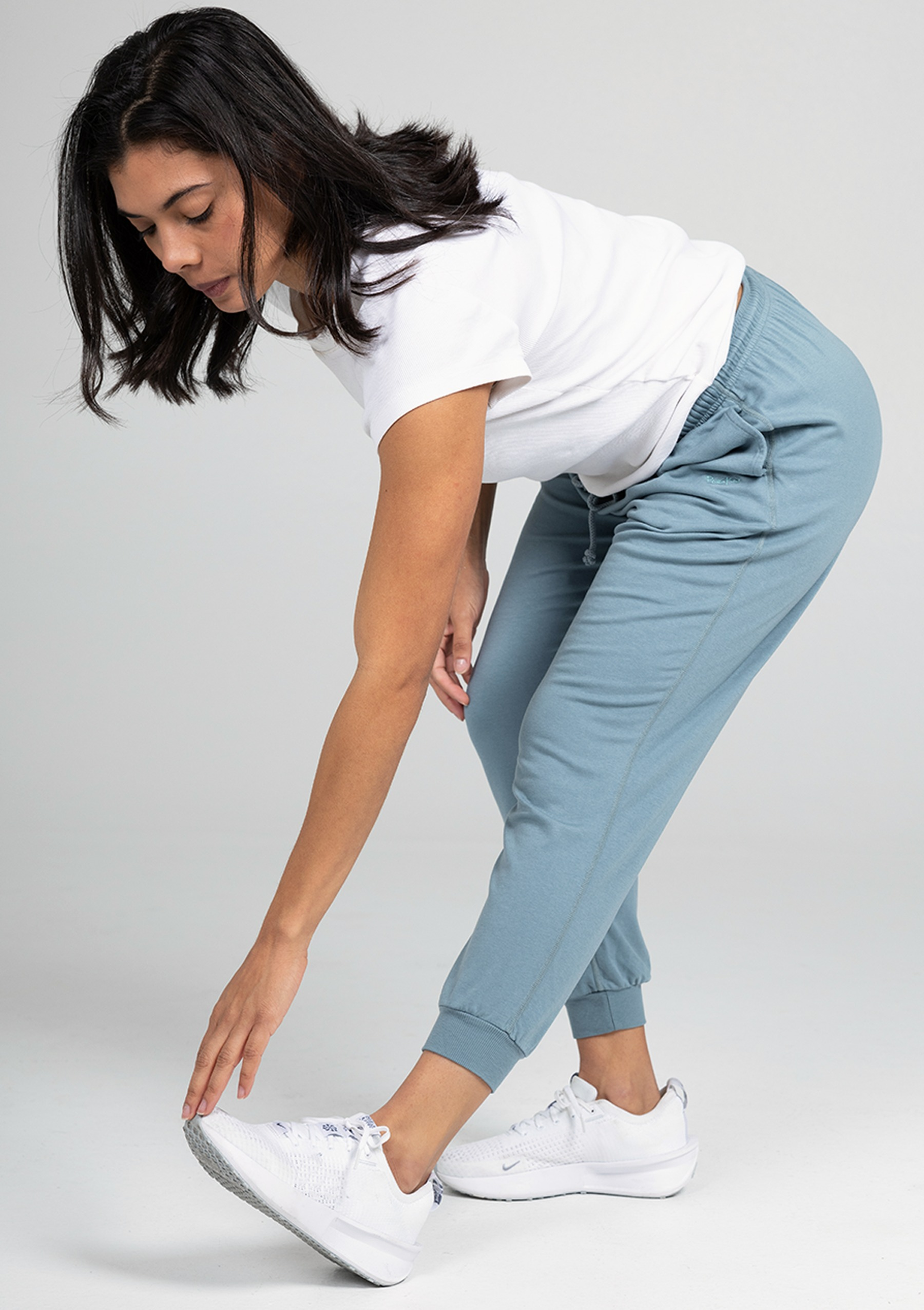 EcoLuxe Performance Joggers - Ocean Mist