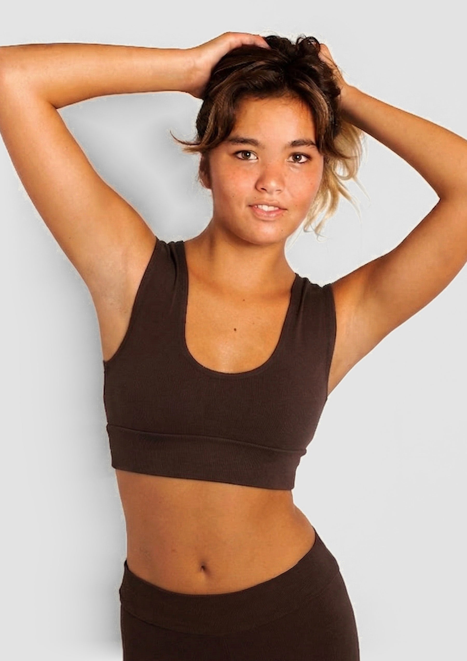 PureFlex Organic Cotton Reversible Pivot Top - Bracken