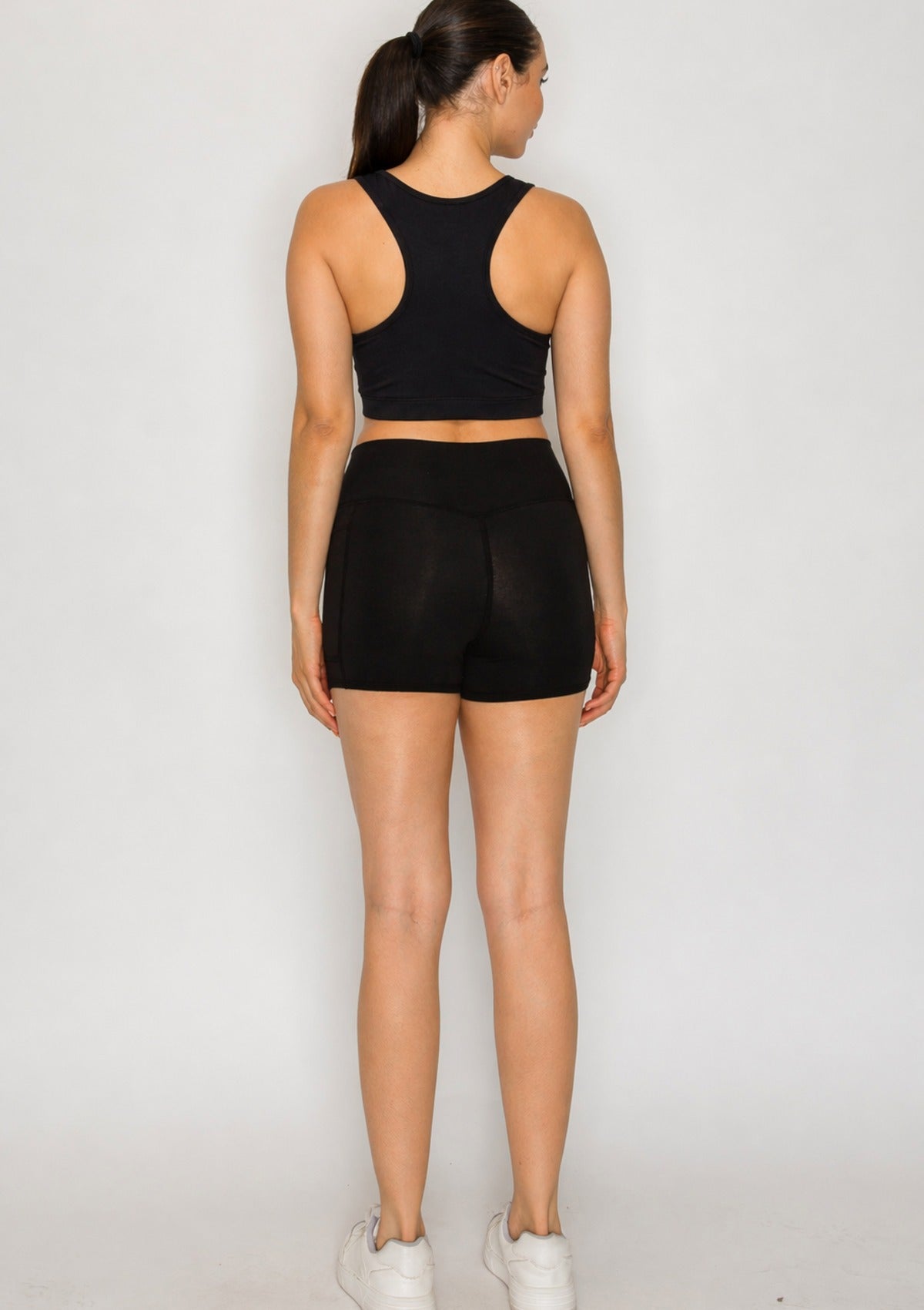 PureFlex High Neck Racerback Bra