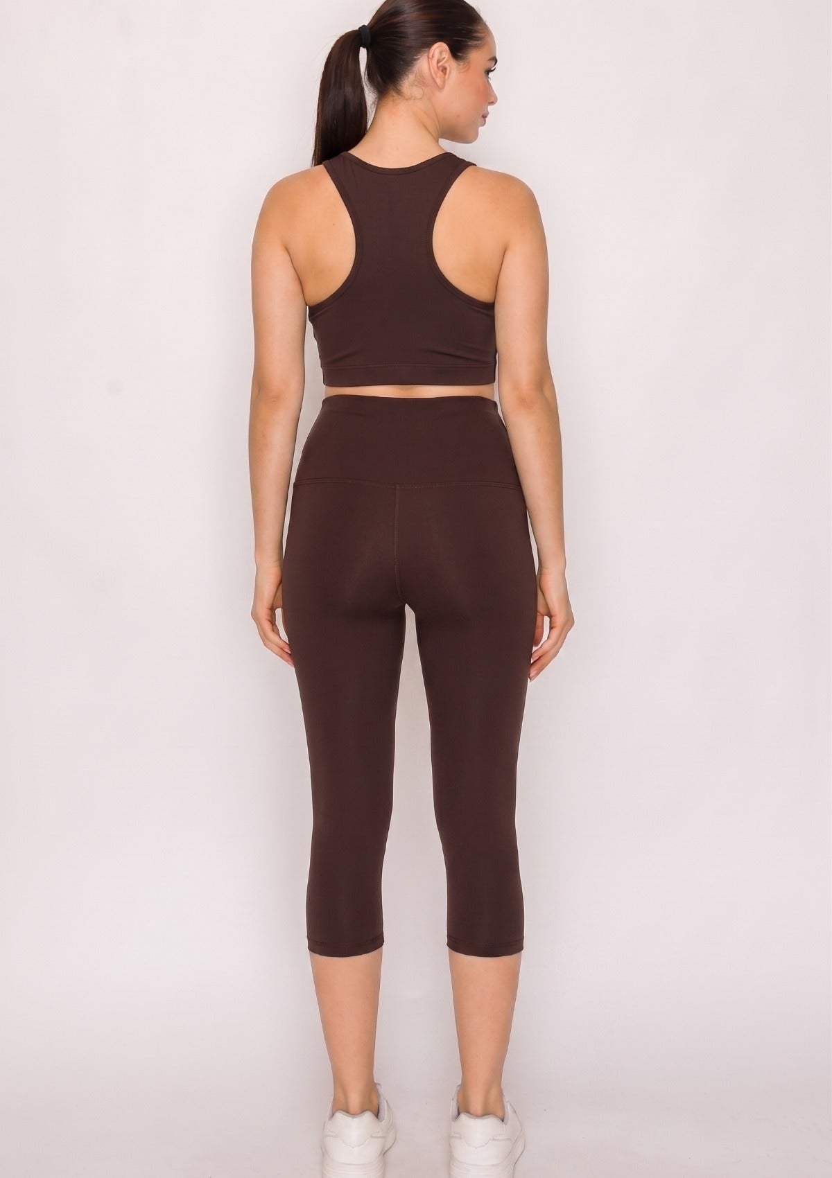 PureFlex High Neck Racerback Bra
