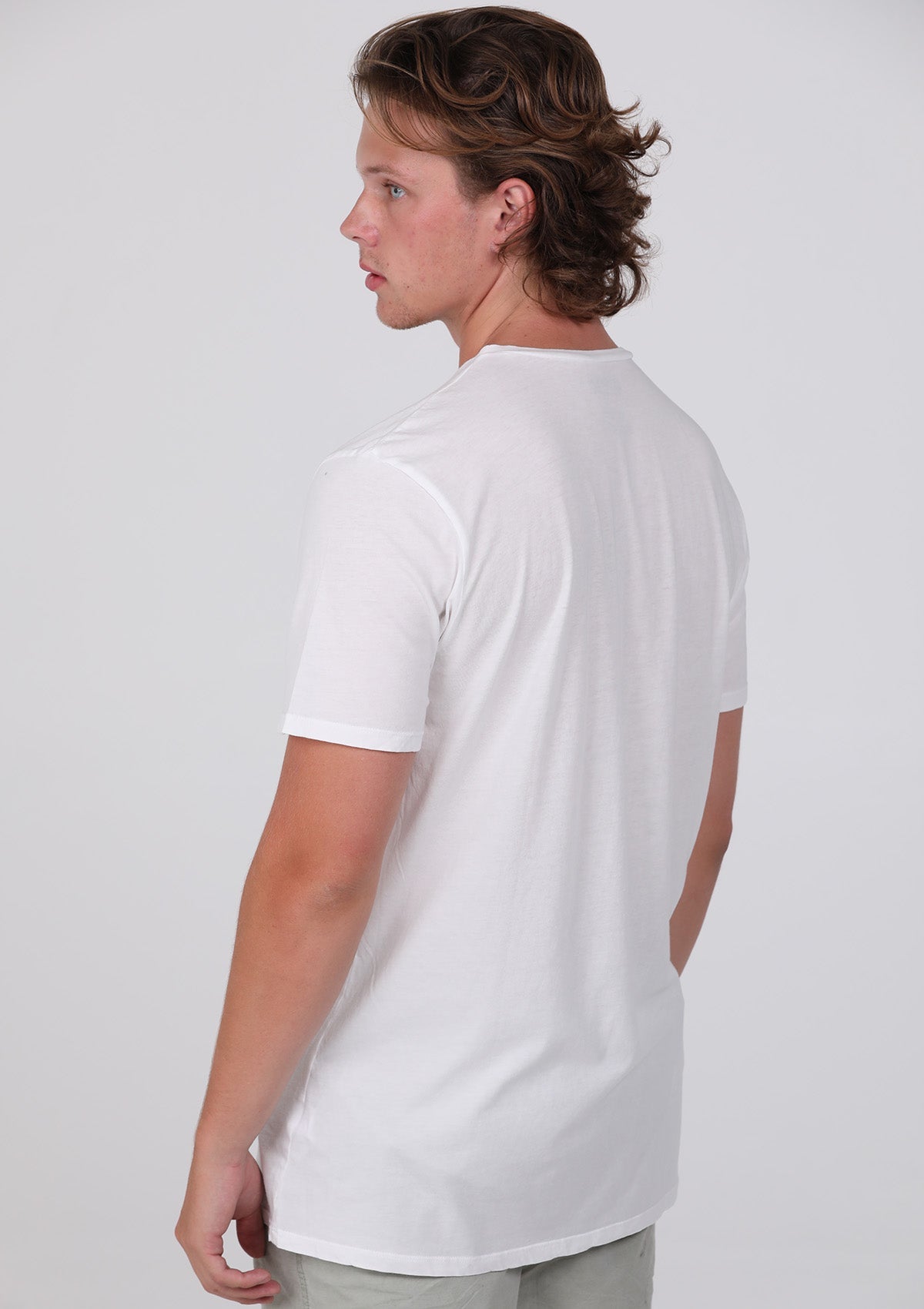 * Men's Tropical Weight Organic Cotton Pocket Crew - PURAKAI