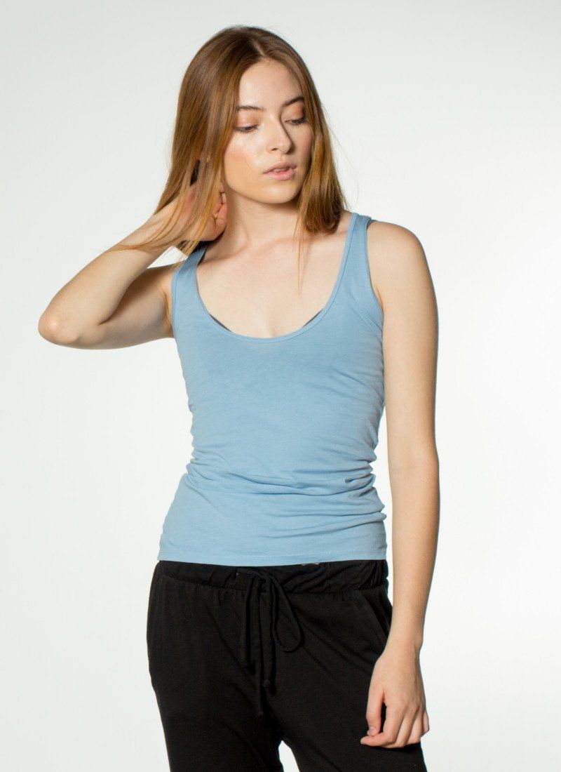 California Grown Organic Cotton Tank - PURAKAI