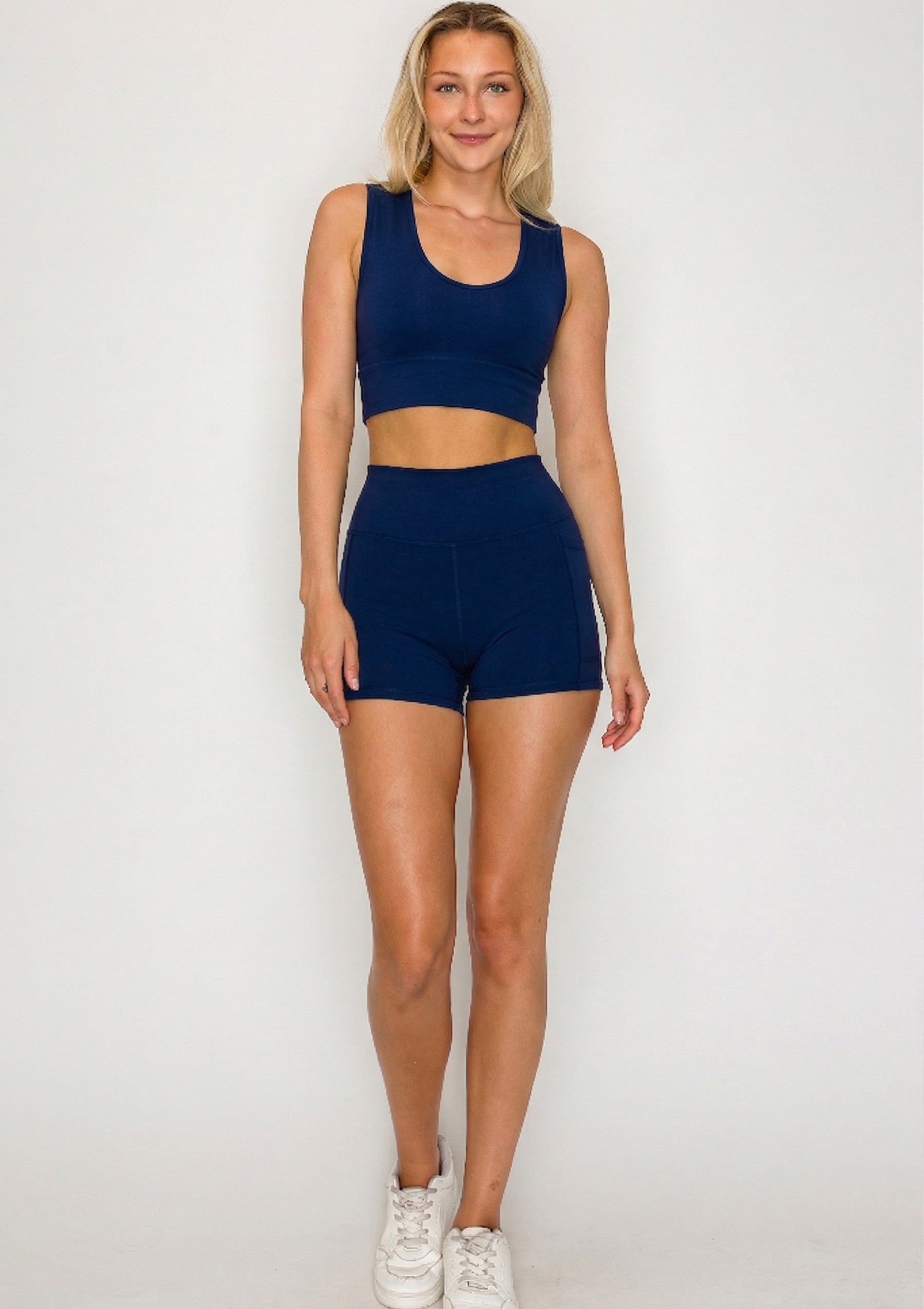 PureFlex Organic Cotton High Waist Shorts