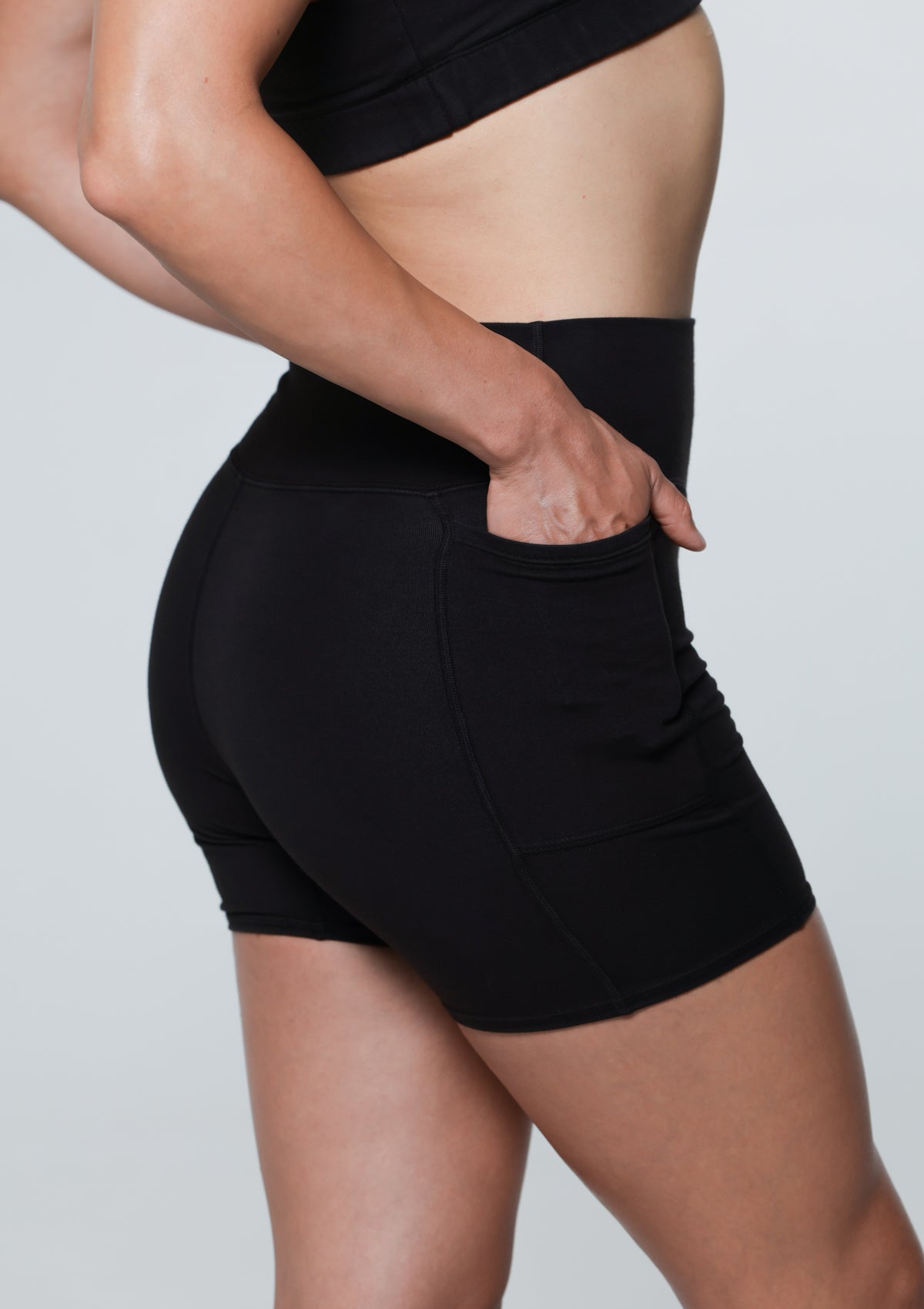 Ecoflex 2.0 Organic Cotton High Waist Pocket Shorts