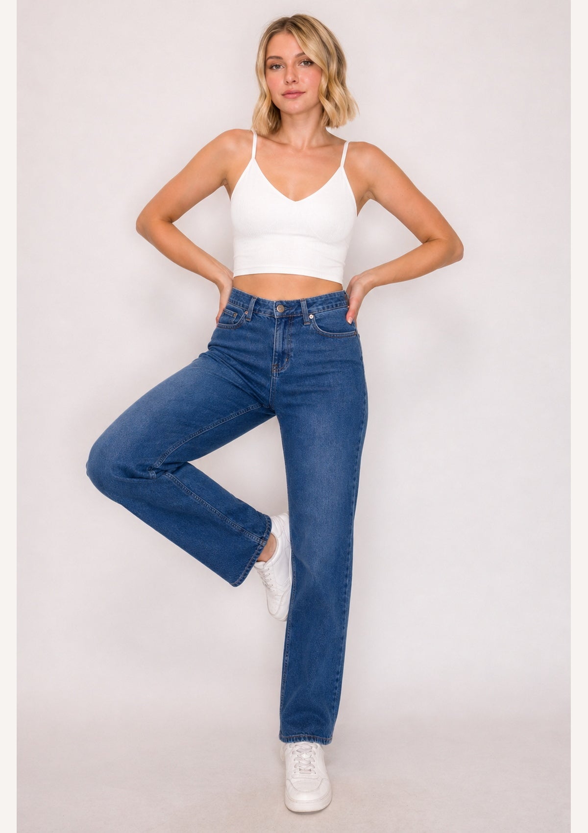 PureFlex Organic Cotton Cami Crop Top