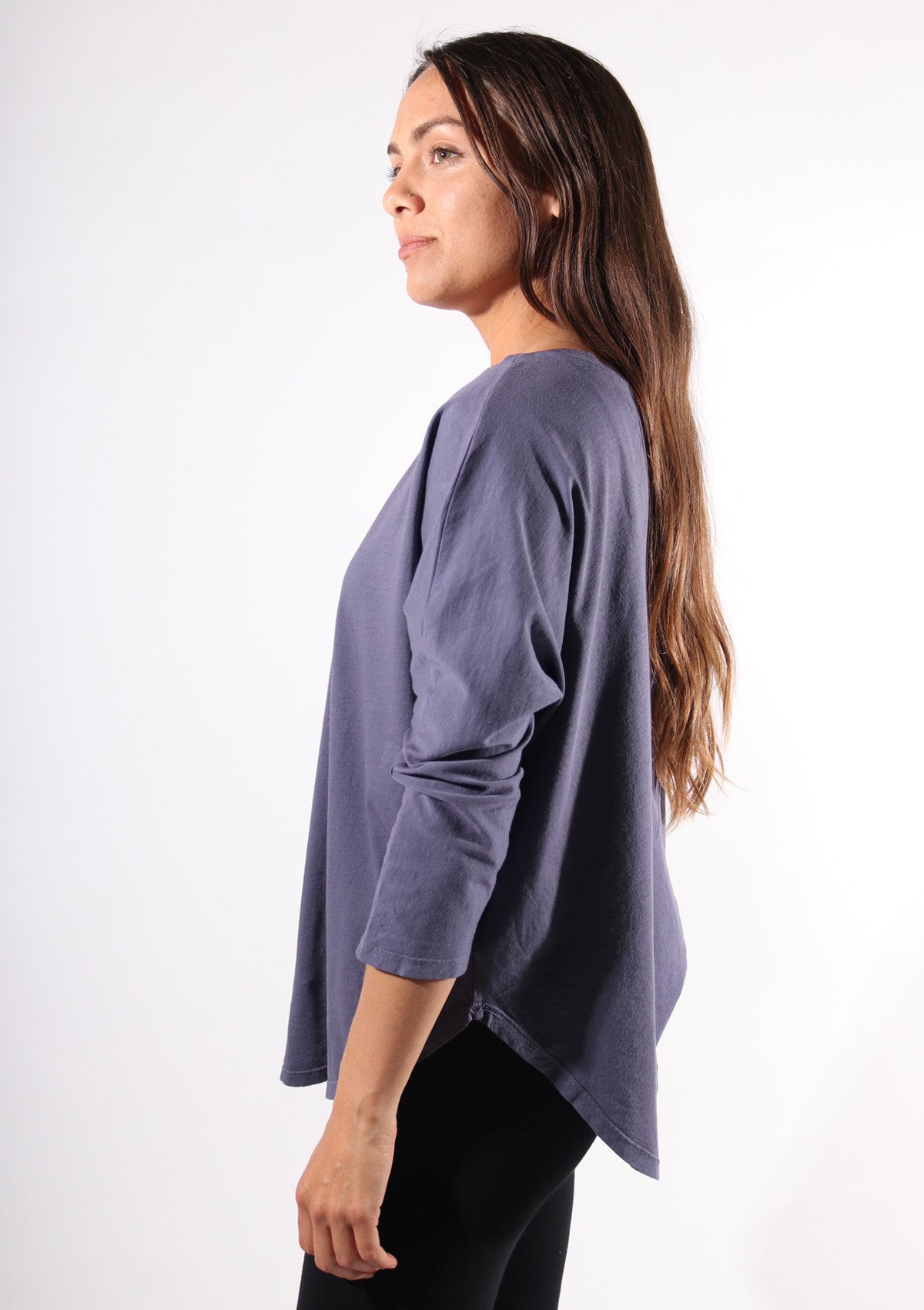 * Organic Cotton 3/4 Mid-Sleeve Shirt