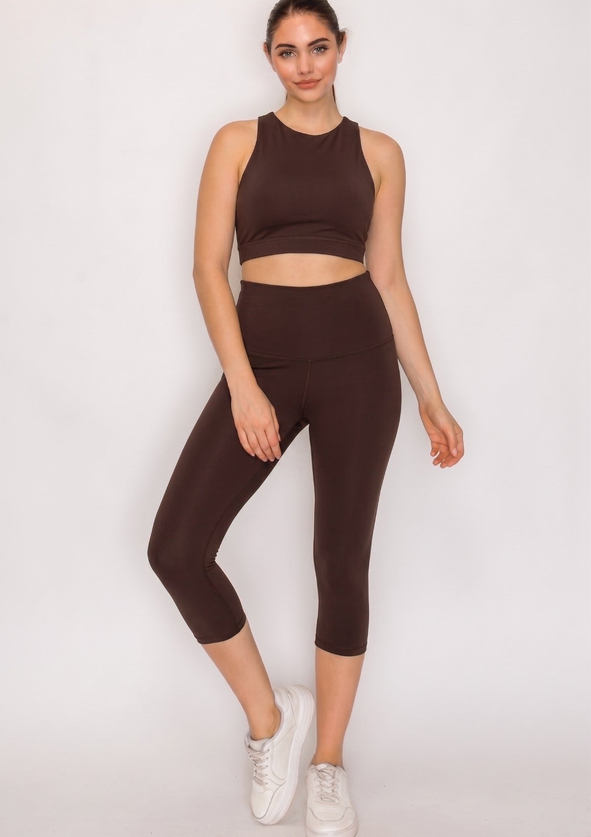 PureFlex High Neck Racerback Bra