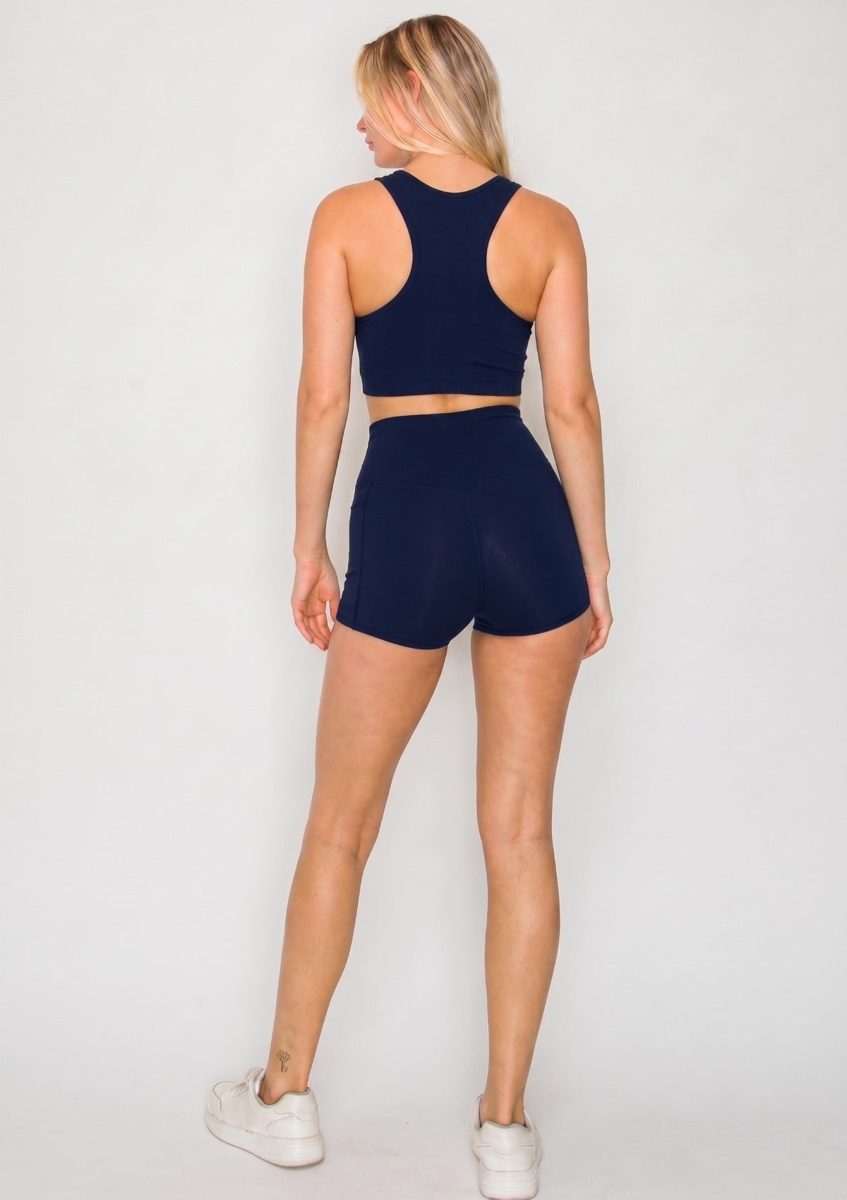 PureFlex High Neck Racerback Bra