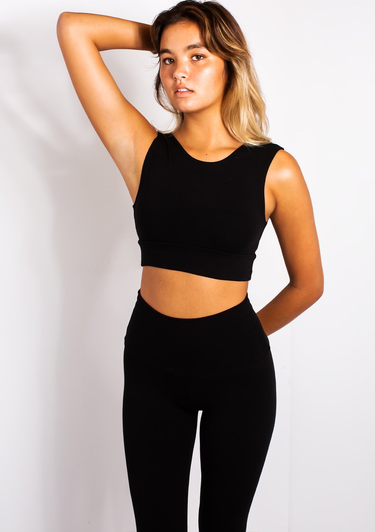 High waisted outlet cotton yoga pants